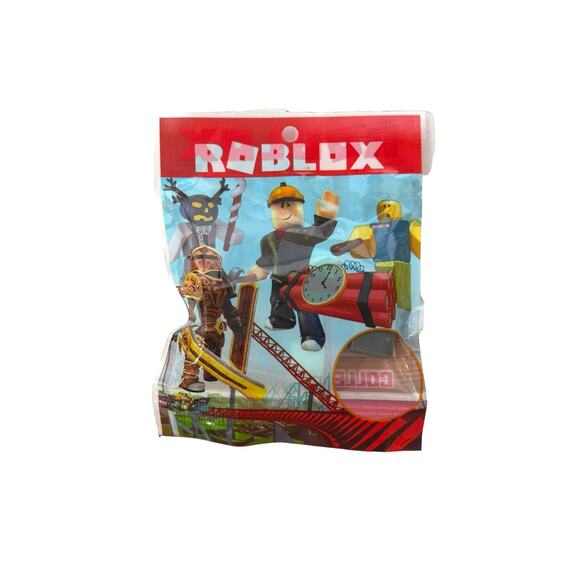 Roblox Toy Bundle – Mystery Figure Box, Mini Pack & Bookmark – NEW - Picture 2 of 5